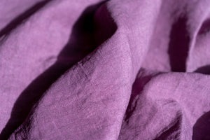 Natural Dyed Linen ORCHID